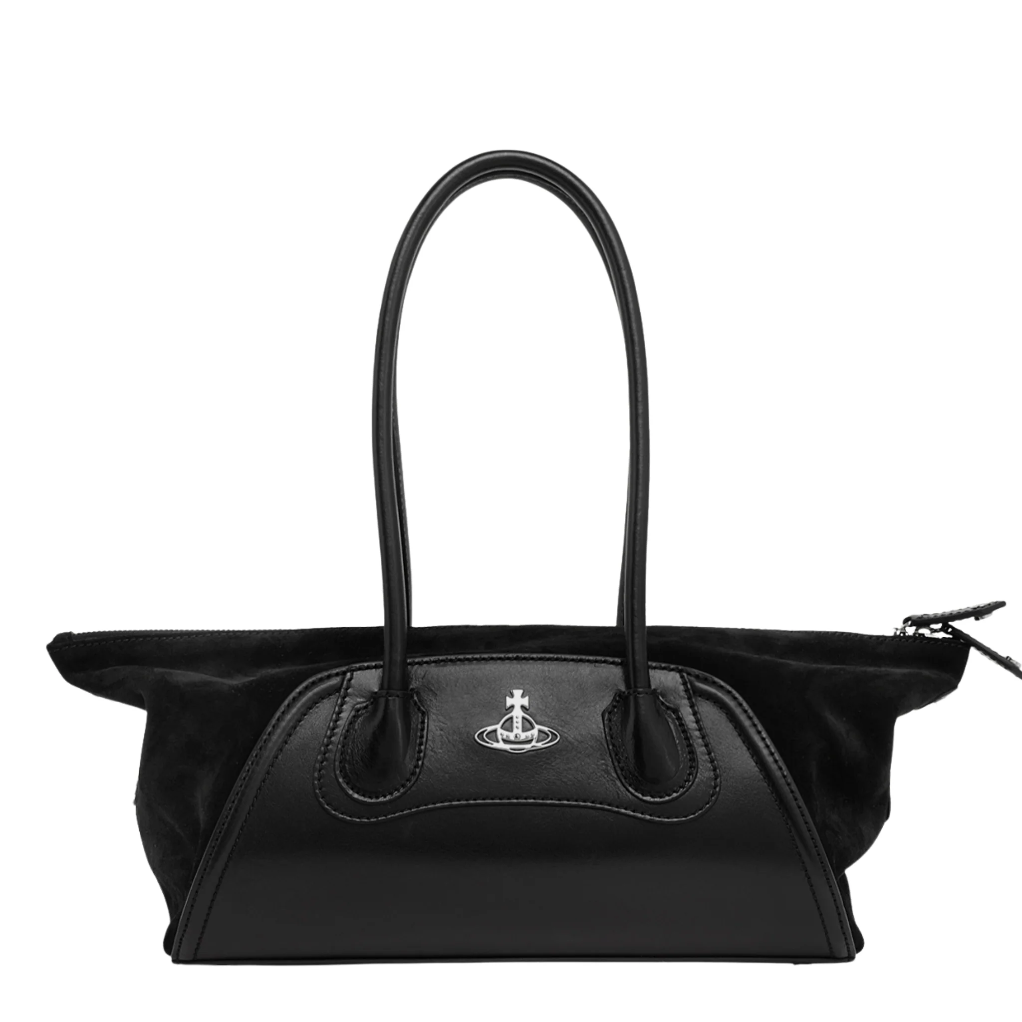 Womens Vivienne Westwood Black Shirley Small Holdall Shoulder Bag - Image 2