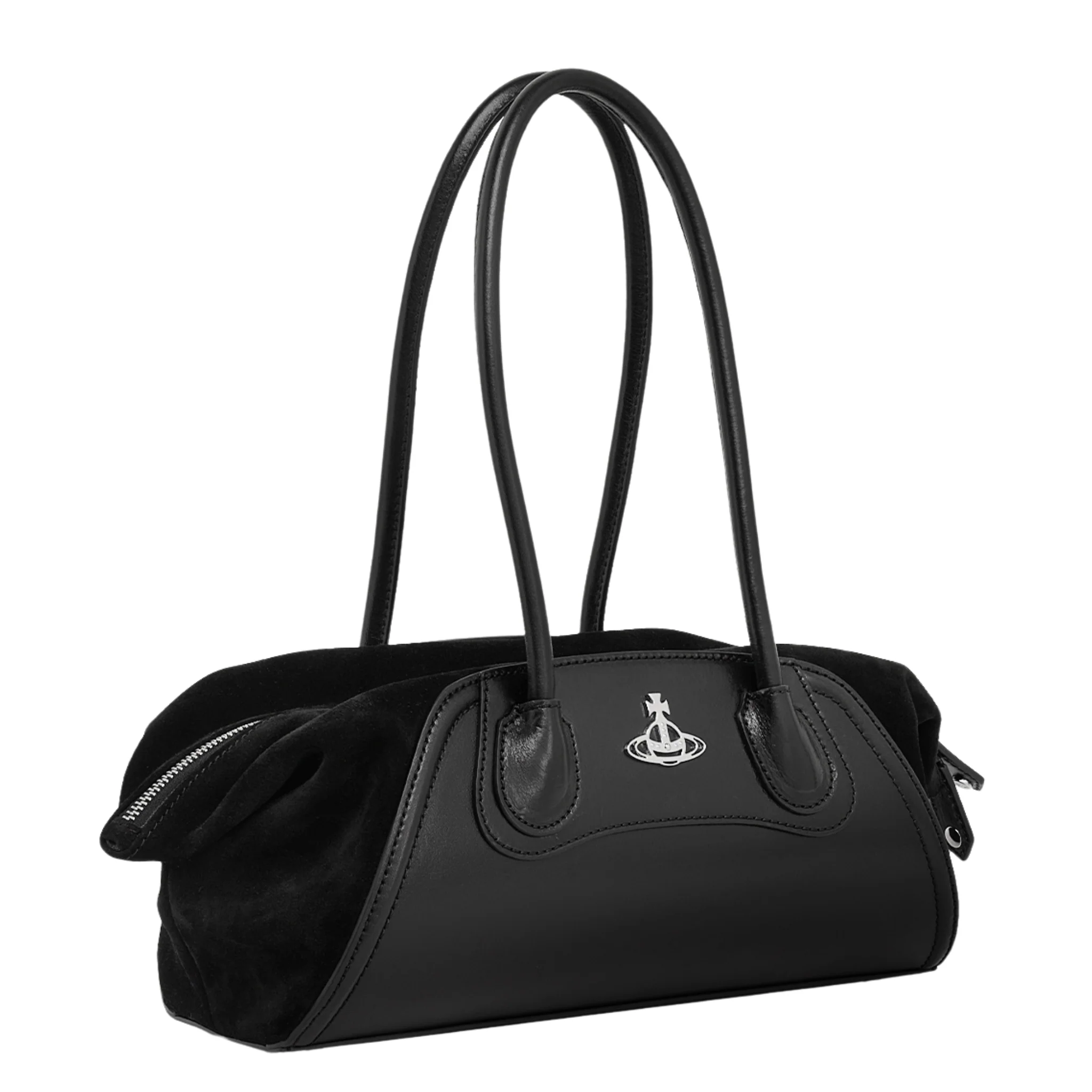 Womens Vivienne Westwood Black Shirley Small Holdall Shoulder Bag - Image 3