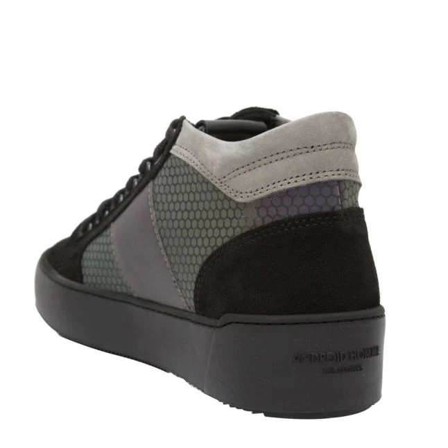Mens Android Homme Black Hex Reflect Propulsion Mid Geo Trainers - Image 3