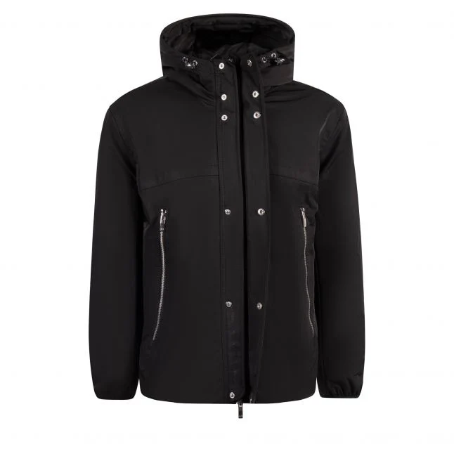 Mens Armani Exchange Black Padded Hood Jacket - Image 2