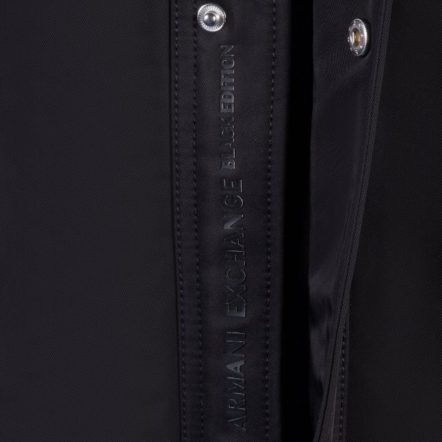 Mens Armani Exchange Black Padded Hood Jacket - Image 3