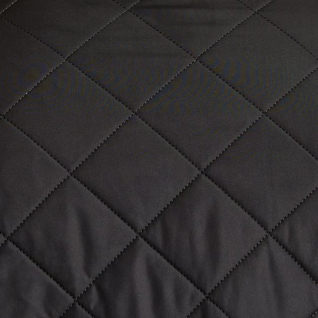 Mens Barbour Black Powell Quilted Jacket - Image 2