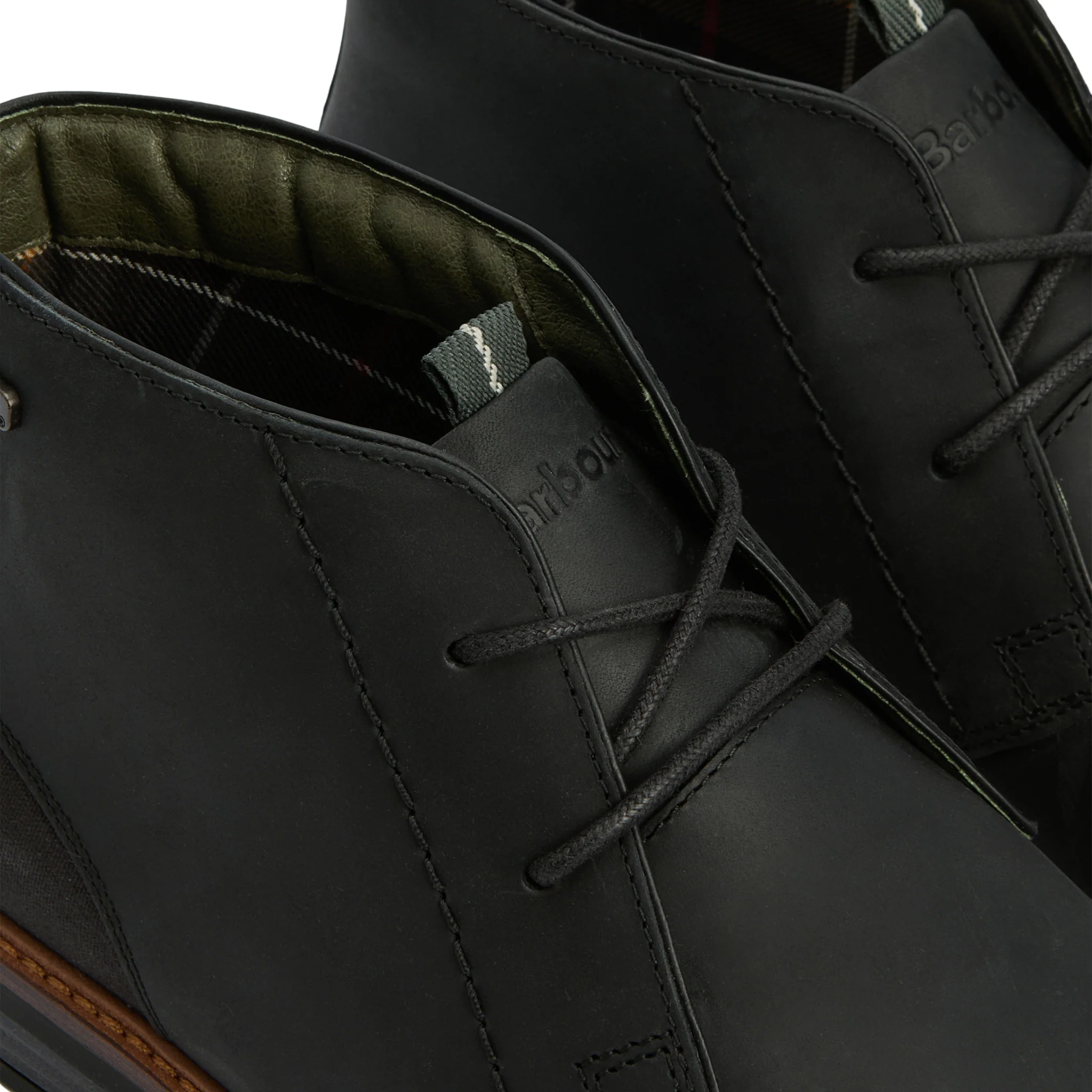 Mens Barbour Black Readhead Chukka Boots - Image 4