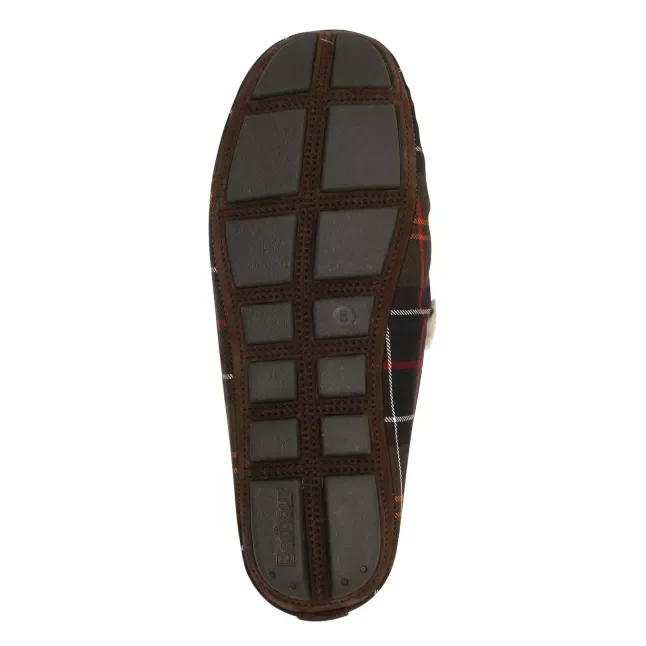 Mens Barbour Classic Tartan Monty Tartan Slippers - Image 4