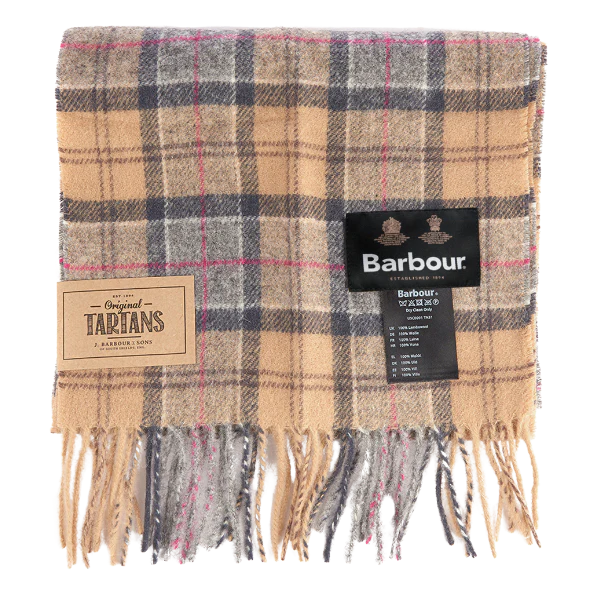 Barbour Dress Tartan Lambswool Scarf - Image 2