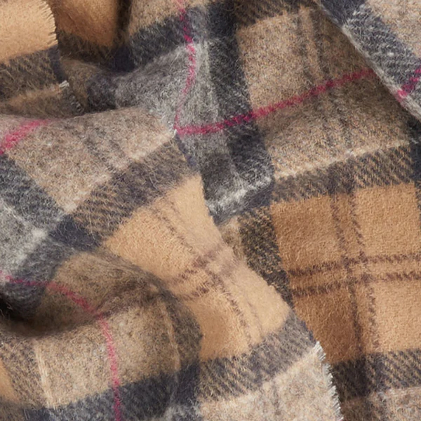 Barbour Dress Tartan Lambswool Scarf - Image 3