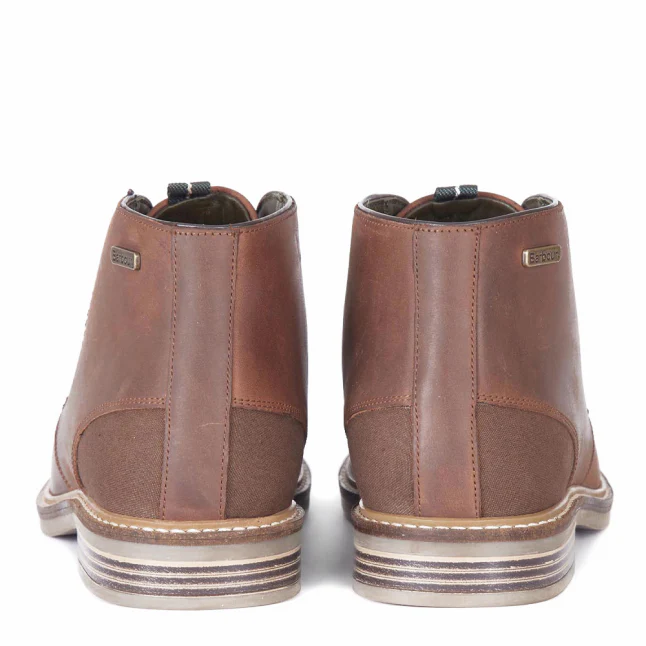 Mens Barbour Tan Readhead Chukka Boots - Image 3