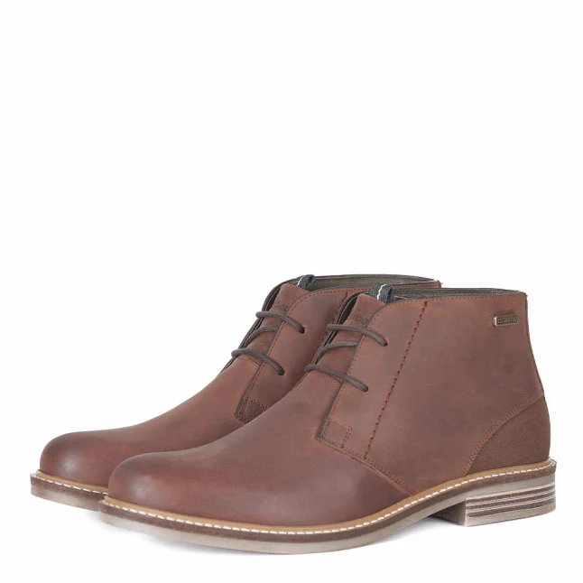 Mens Barbour Tan Readhead Chukka Boots - Image 5