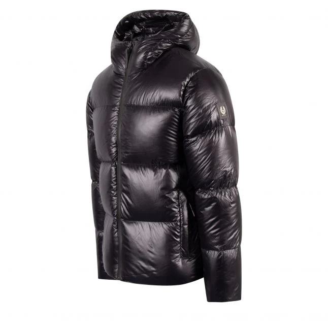 Mens Belstaff Black Resolve Padded Jacket - Image 2