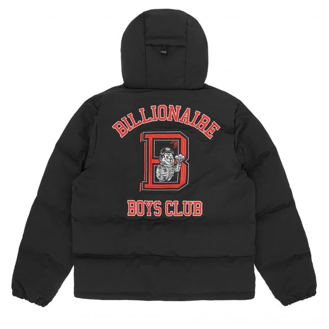 Mens Billionaire Boy's Club Black Mascot Padded Jacket - Image 2