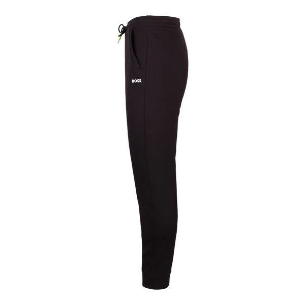 Mens BOSS Black Hadiko 1 Pocket Sweat Pants - Image 2