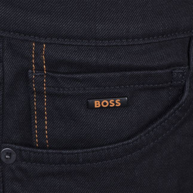 Mens BOSS Black Maine BC-L-C Regular Fit Jeans - Image 3