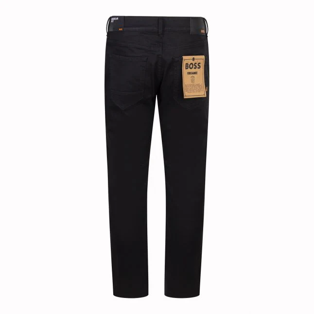 Mens BOSS Black Maine BC-L-C Regular Fit Jeans - Image 4
