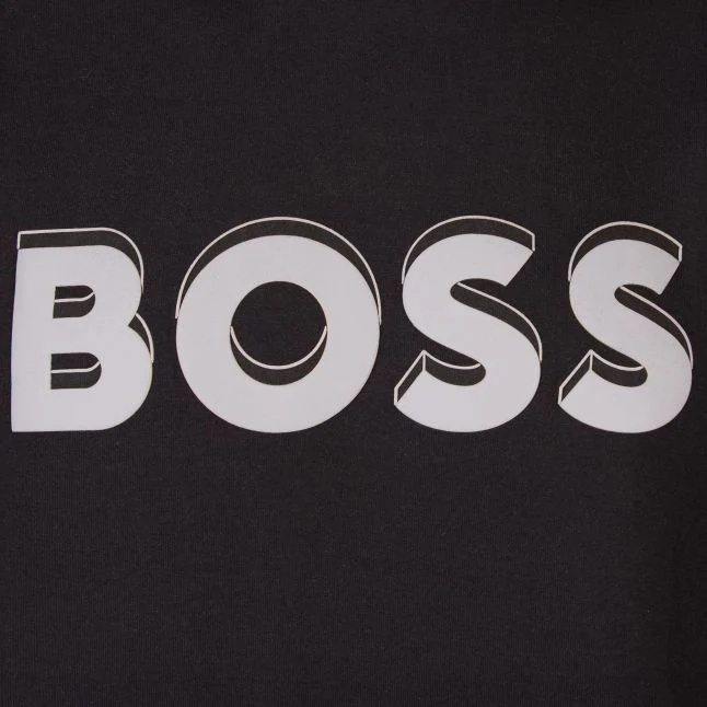 Mens BOSS Black Soodeos 1 Hoodie - Image 2