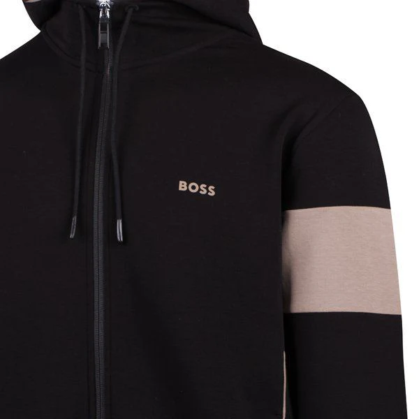 Mens BOSS Black Tracksuit Set - Image 3
