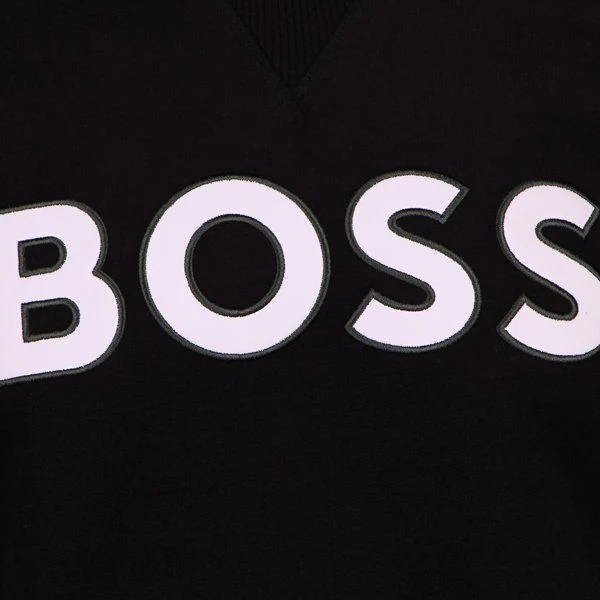 Mens Black WeLogoCrewx Sweatshirt - Image 2