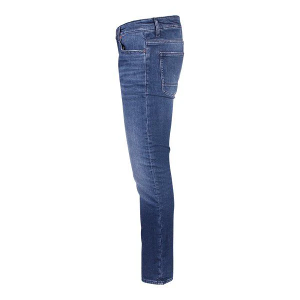 Mens BOSS Dark Blue Delaware BC-L-C Slim Jeans - Image 2