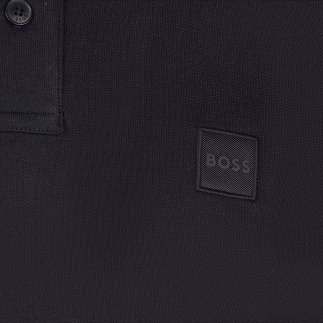 Mens BOSS Dark Blue Passenger S/s Polo - Image 2