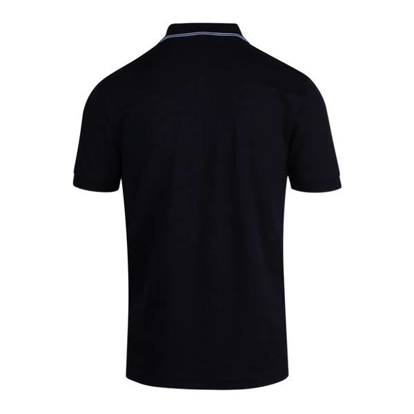 Mens BOSS Dark Blue Paule 4 S/s Polo Shirt - Image 3