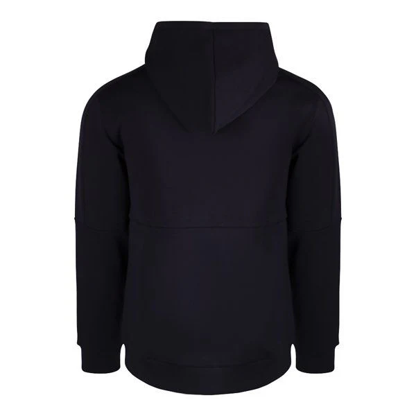 Mens BOSS Dark Blue Saggy 1 Zip Up Hoodie - Image 3