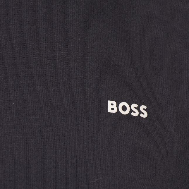 Mens BOSS Dark Blue Salbeos 1 Sweatshirt - Image 2