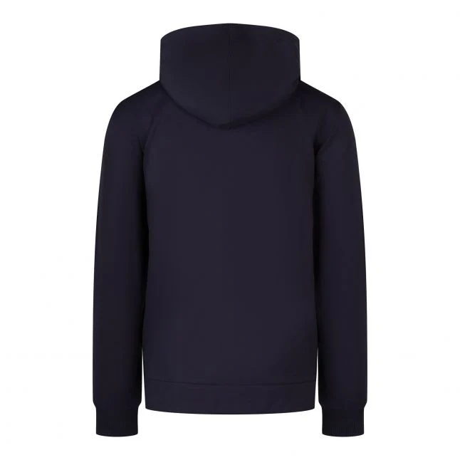 Mens BOSS Dark Blue Soodeos 1 Hoodie - Image 3