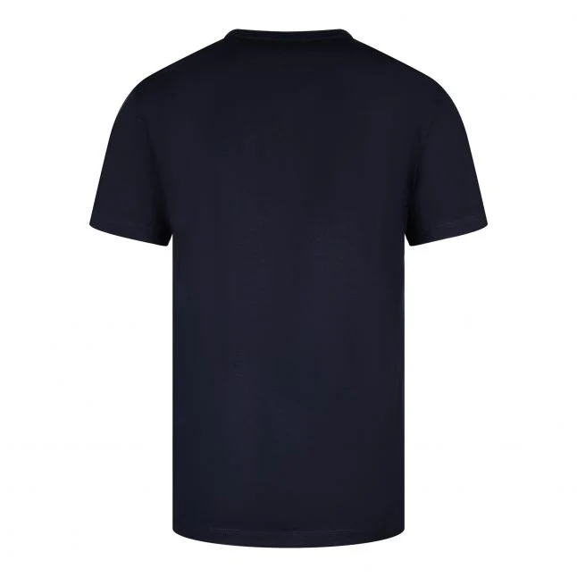 Mens BOSS Dark Blue Tales S/s T Shirt - Image 3