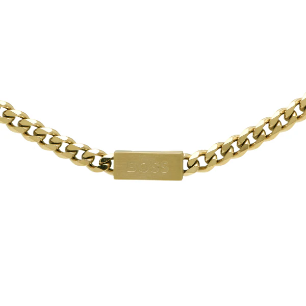 Mens BOSS Gold Chain Bracelet - Image 3