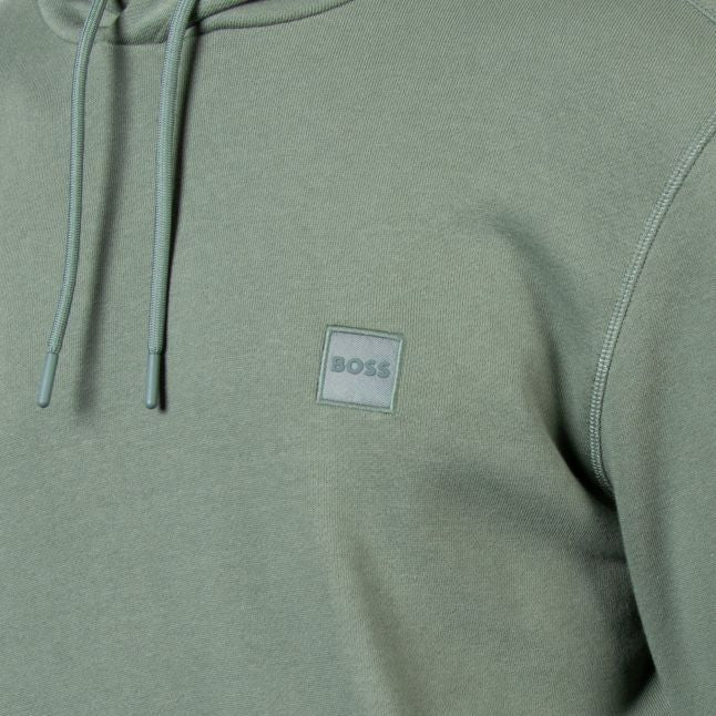 Mens BOSS Green Wetalk Hoodie - Image 2