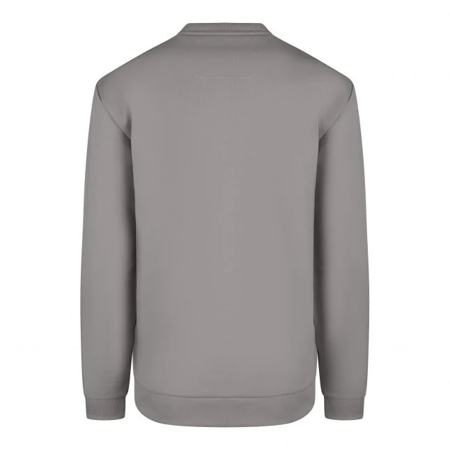 Mens BOSS Light Green Salbeos 1 Sweatshirt - Image 3