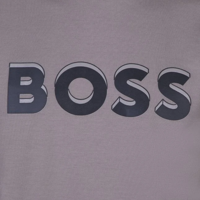 Mens BOSS Light Green Soodeos 1 Hoodie - Image 2