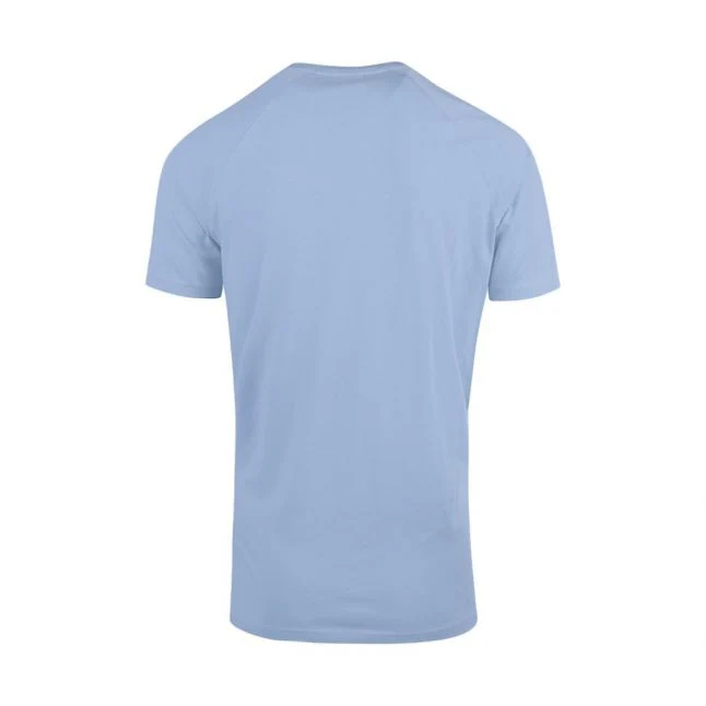 Mens Light/Pastel Blue Triple Logo Slim UV S/s T Shirt - Image 3