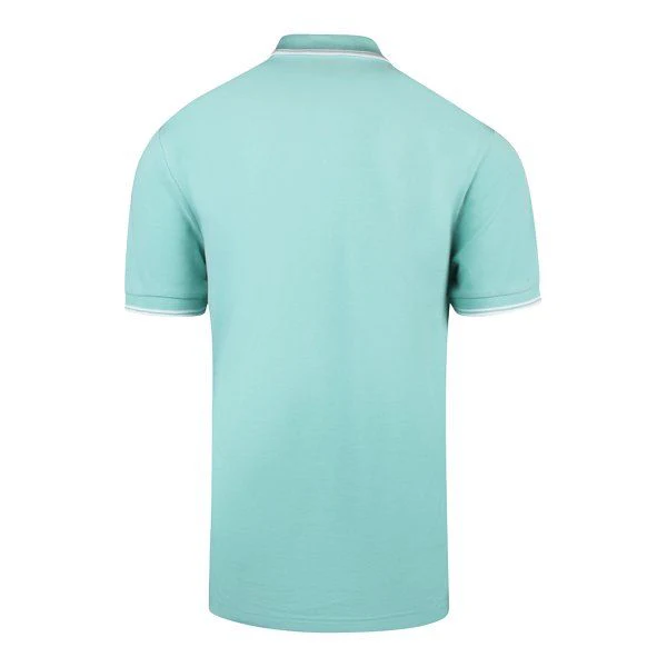 Mens Light/Pastel Green PChup S/s Polo Shirt - Image 3
