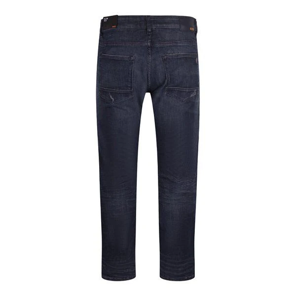 Mens BOSS Medium Blue Delaware BC-P Slim Fit Jeans - Image 4
