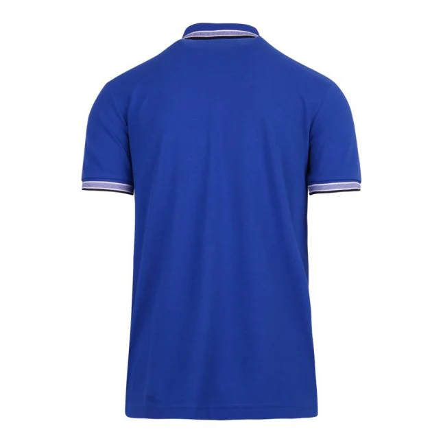 Mens BOSS Medium Blue Paddy S/s Polo Shirt - Image 3