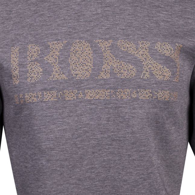 Mens BOSS Medium Grey Salbo Iconic Sweatshirt - Image 2