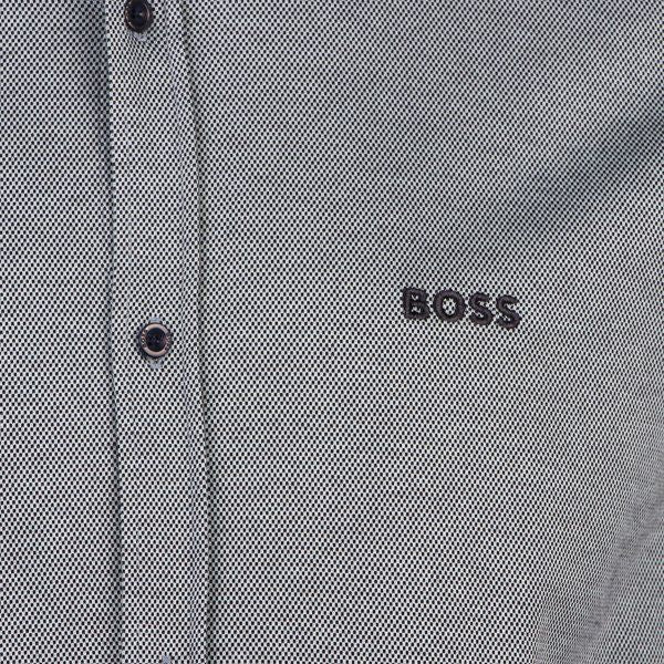 Mens Navy Biado Reg Fit L/s Shirt - Image 2