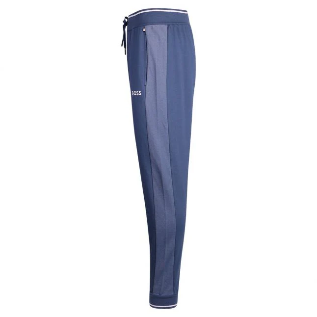 Mens BOSS Navy Poly Blend Sweat Pants - Image 2