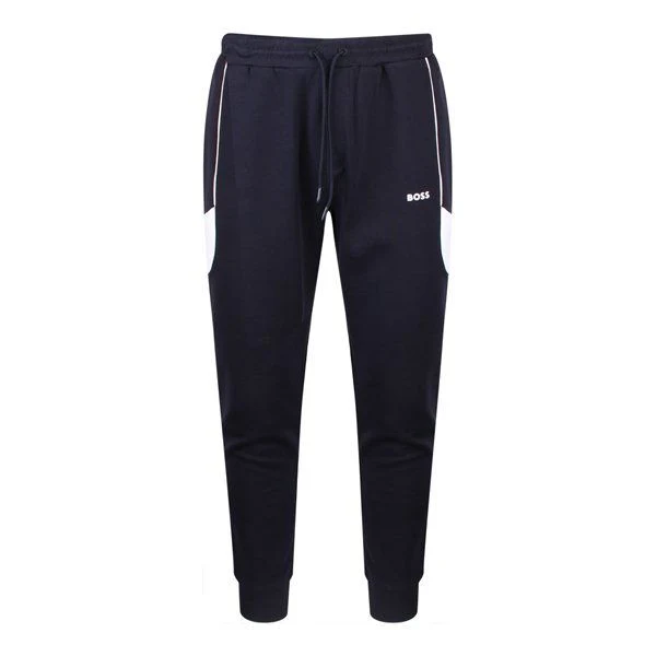 Mens BOSS Navy Tracksuit Set - Image 6