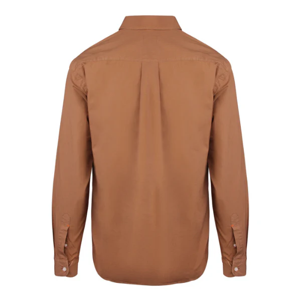 Mens Open Beige Lambey L/s Shirt - Image 3