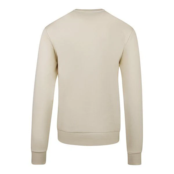Mens BOSS Open White Salbo 1 Sweat Top - Image 3