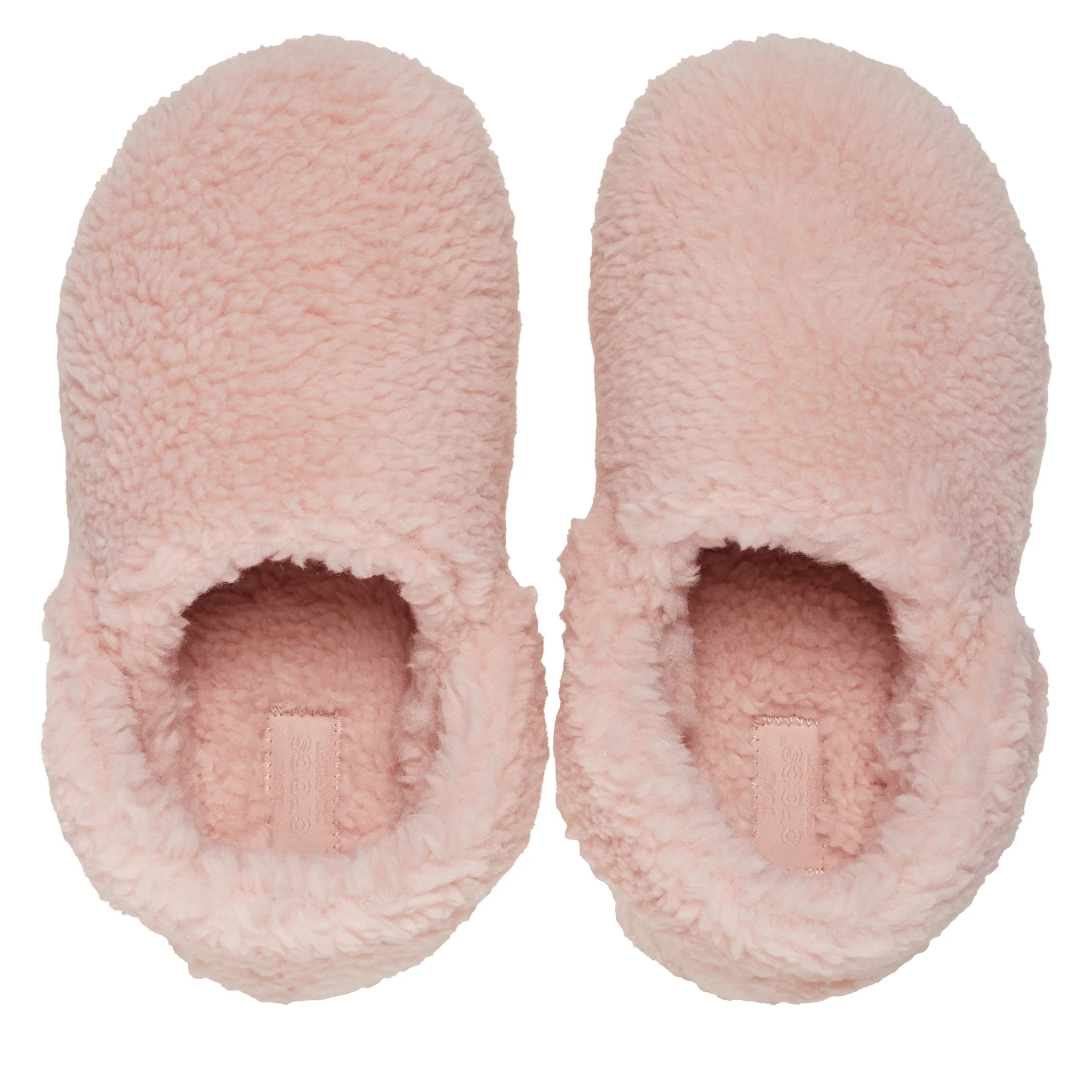 Toddler Crocs Pink Clay Classic Cozzzy Slipper - Image 4