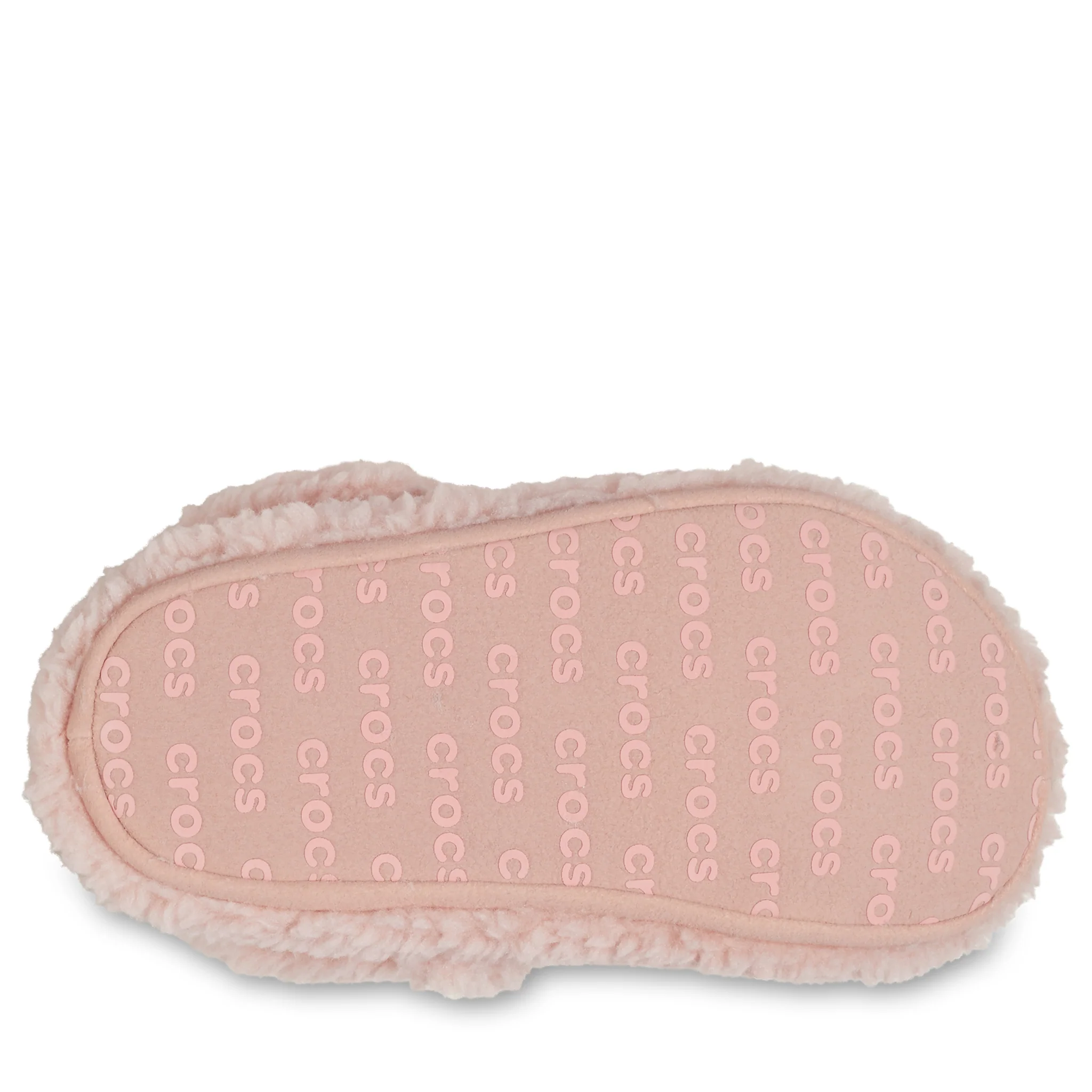 Toddler Crocs Pink Clay Classic Cozzzy Slipper - Image 5