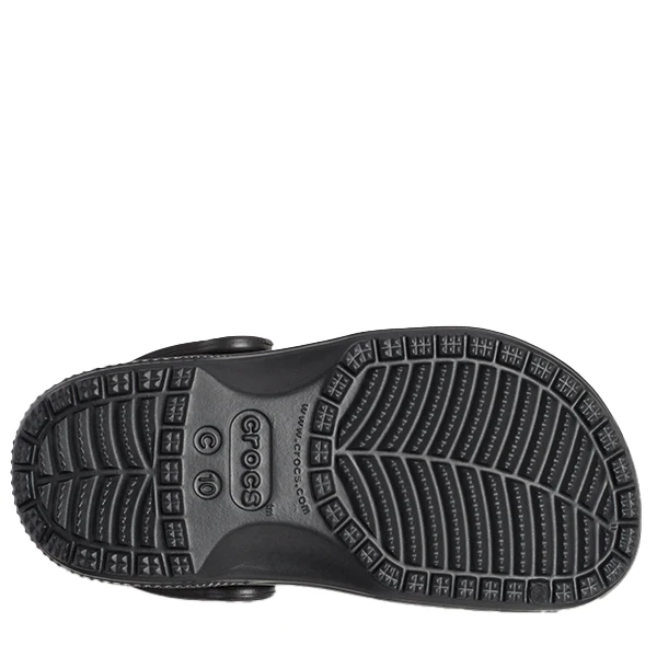 Kids Crocs Black Classic Clog - Image 4