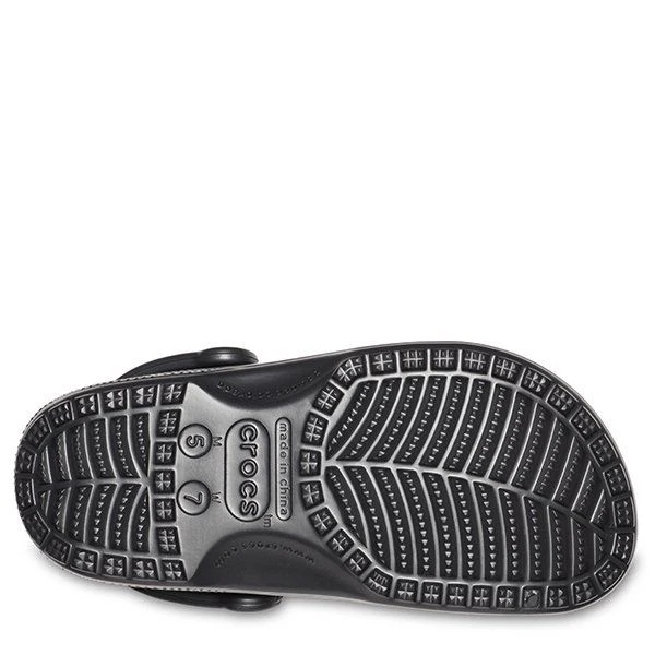 Mens Crocs Black Classic Clog - Image 3