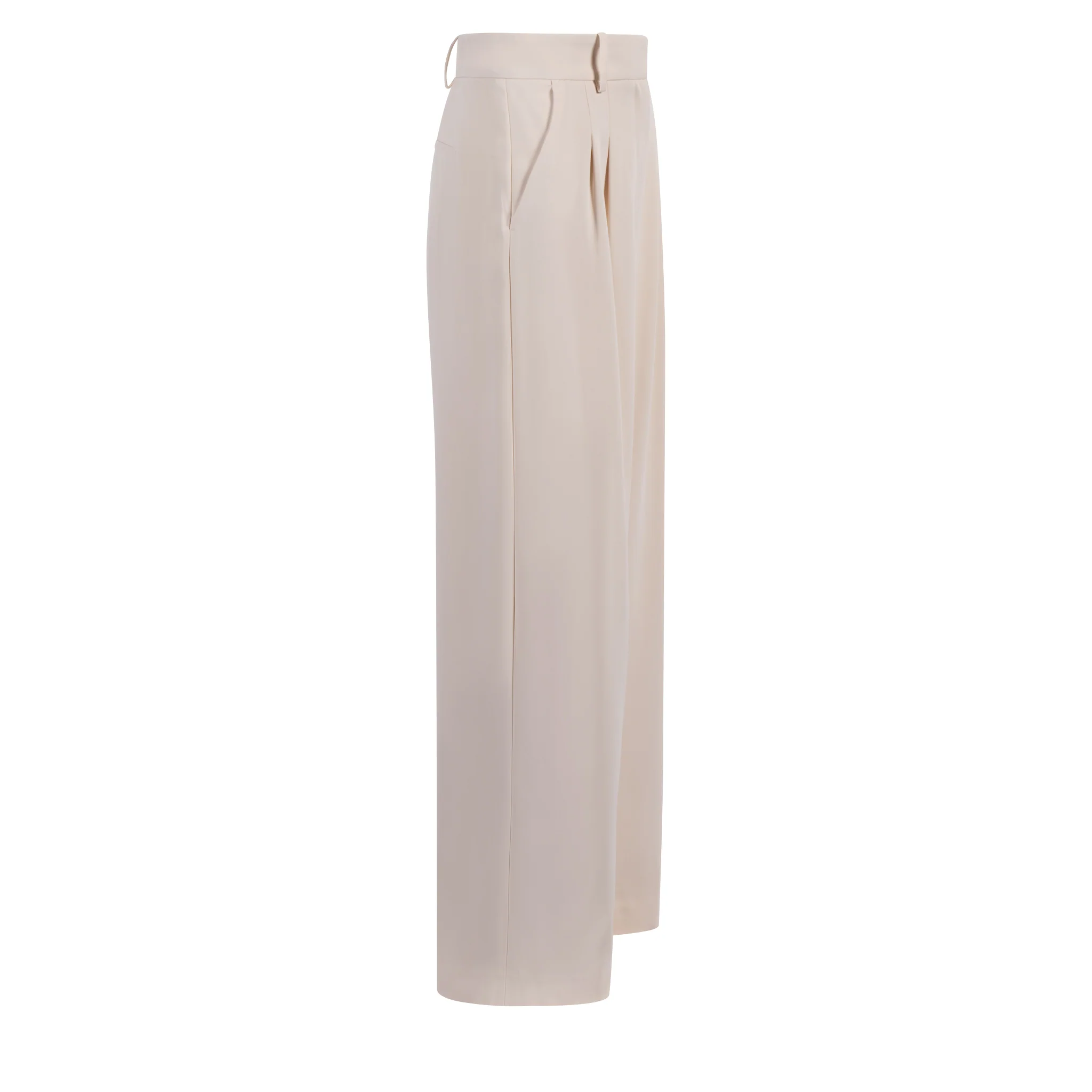 Womens French Connection Classic Cream Harrie Suiting Trousers - Image 2