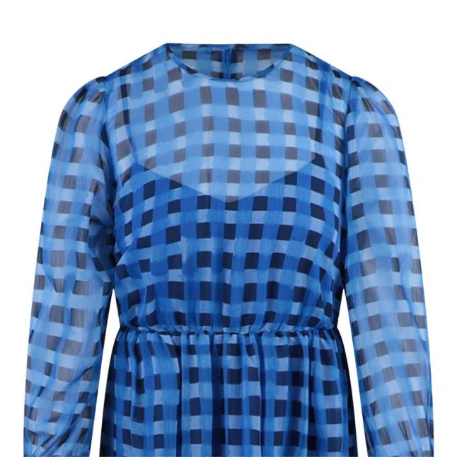 Womens French Connection Marine Edeline Hallie Crinkle Midi Dress - Image 3