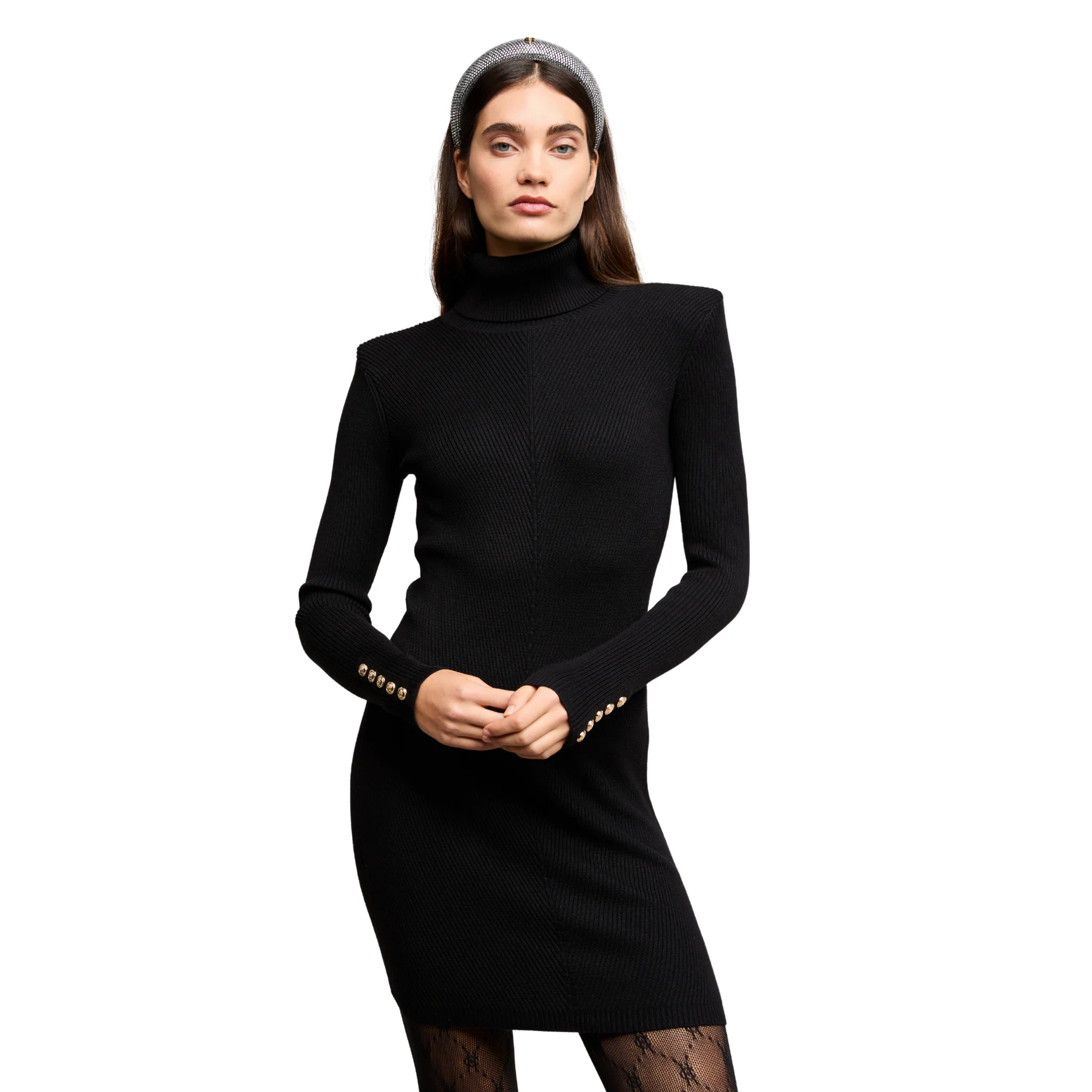 Womens Holland Cooper Black Kensington Mini Dress - Image 2
