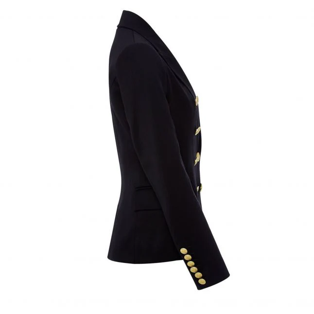 Womens Holland Cooper Black Barathea Knightsbridge Blazer - Image 6
