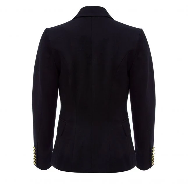 Womens Holland Cooper Black Barathea Knightsbridge Blazer - Image 9
